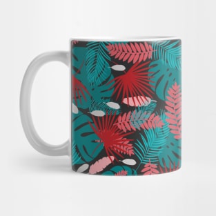 Tropical forest summer pattern Mug